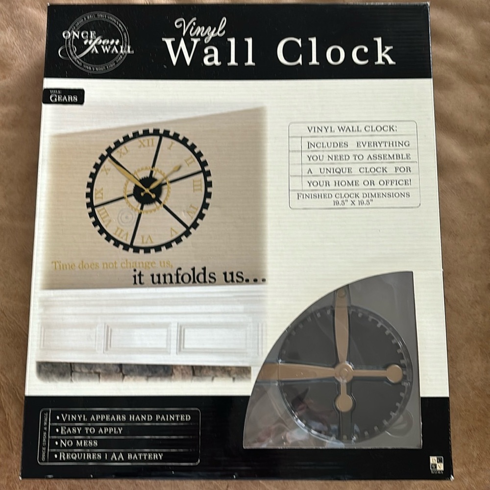 Vinyl Wall Clock